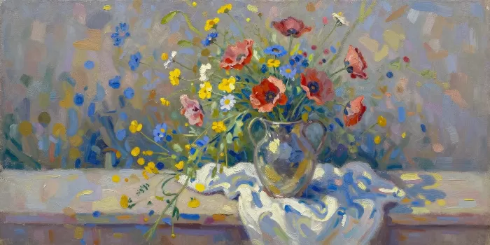 Pewter Posy