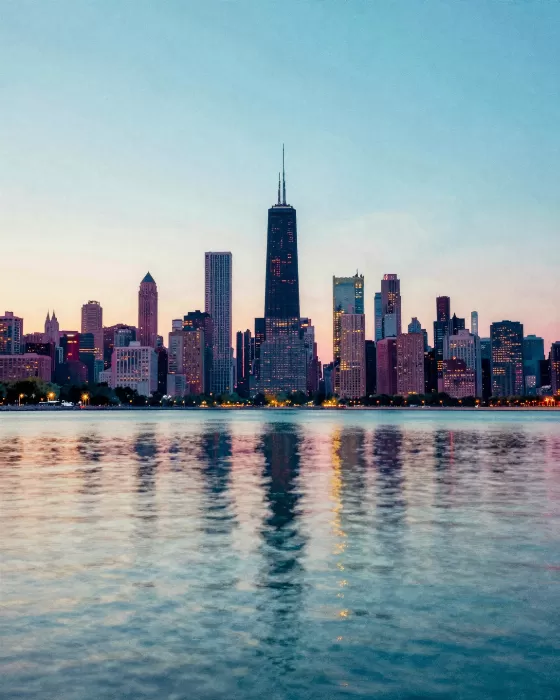 Blue Hour Skyline