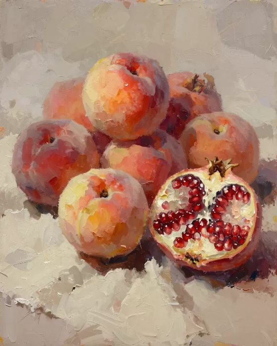 Peach Pomegranate