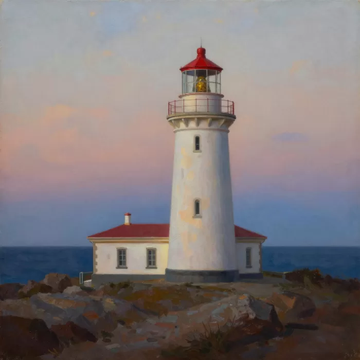 Rugged Lighthouse