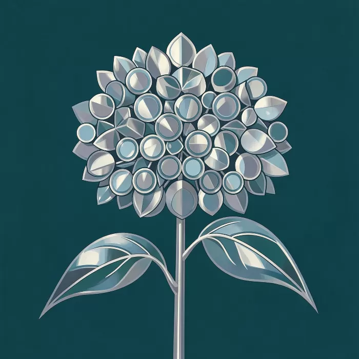 Silver Hydrangea