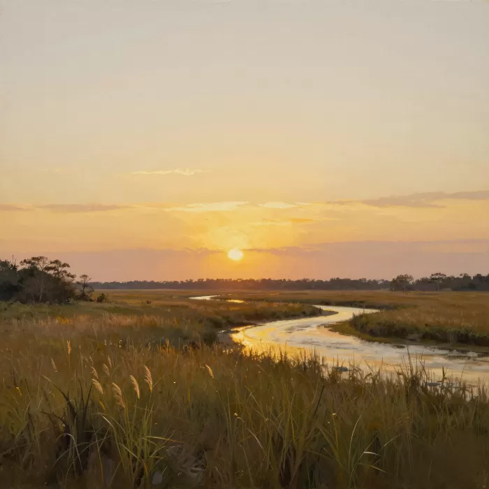 Tidal Sunset