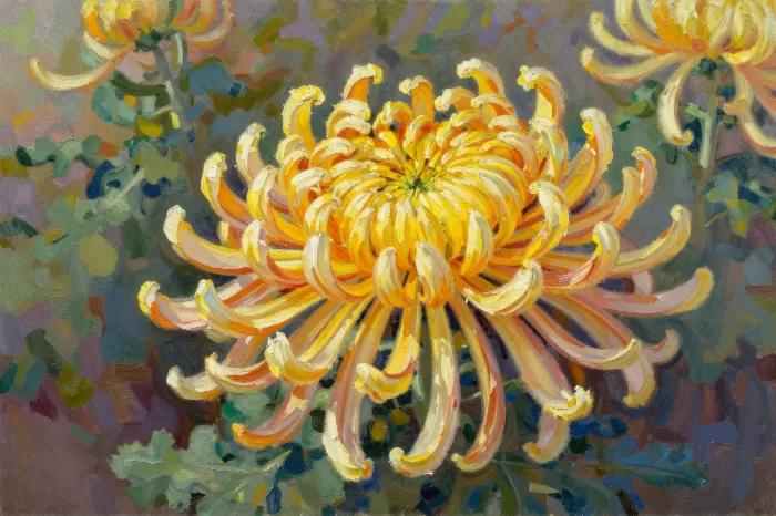 Golden Bloom II