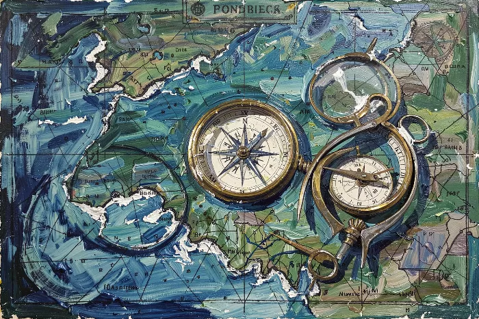 Chart And Compass