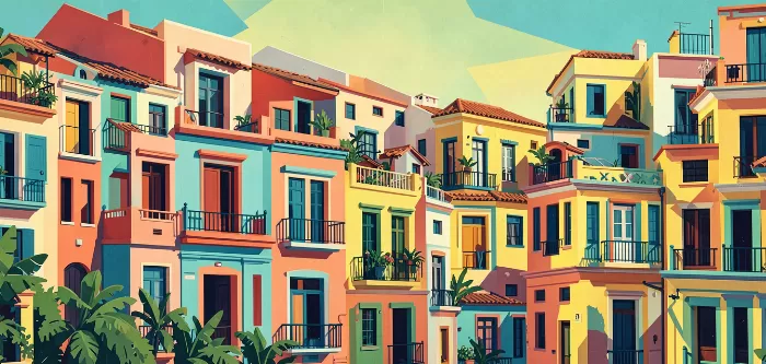 Sunlit Balconies