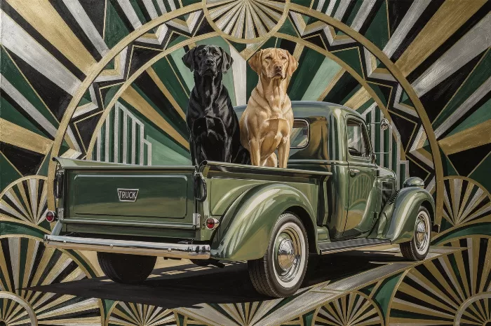 Vintage Labradors