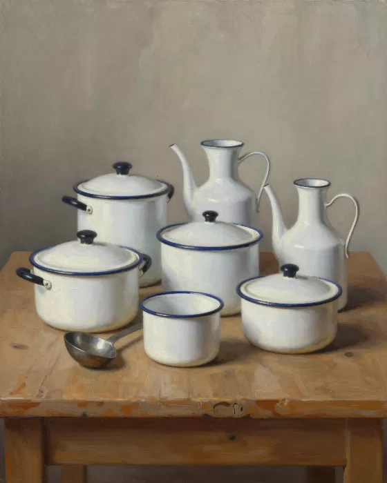 Enamel Stillness