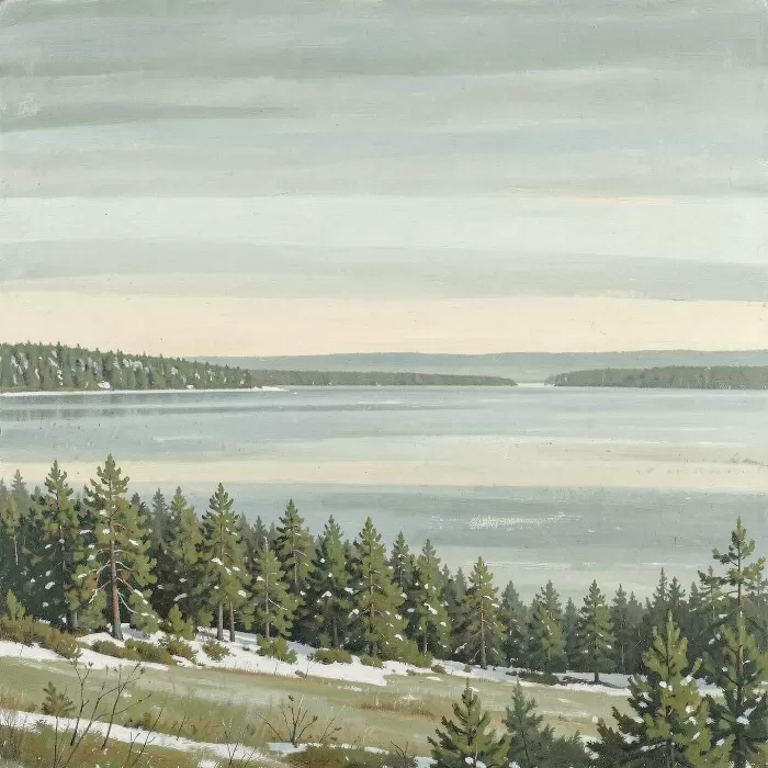 Snow Treeline