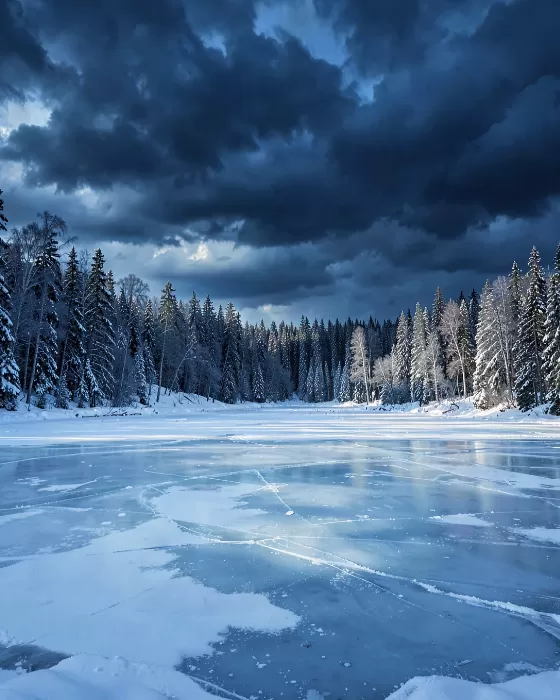 Stormy Forest