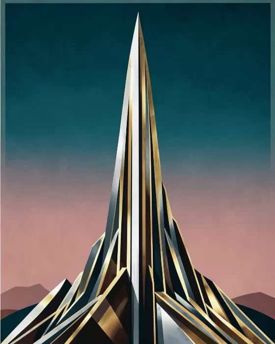 Gilded Monolith