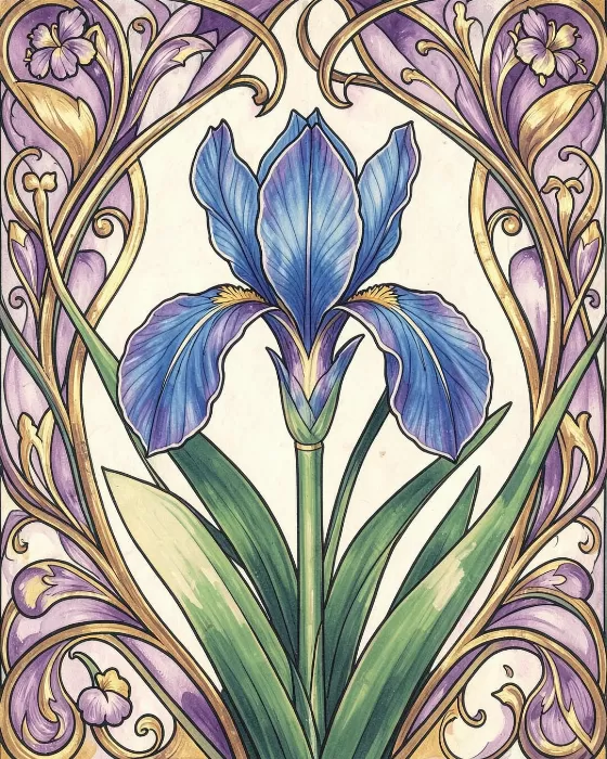 Sapphire Bloom