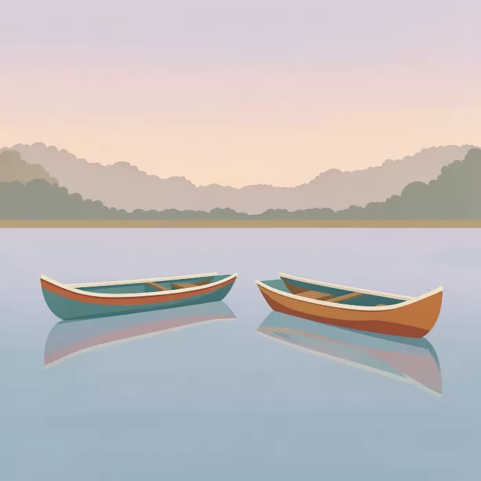Lavender Canoes