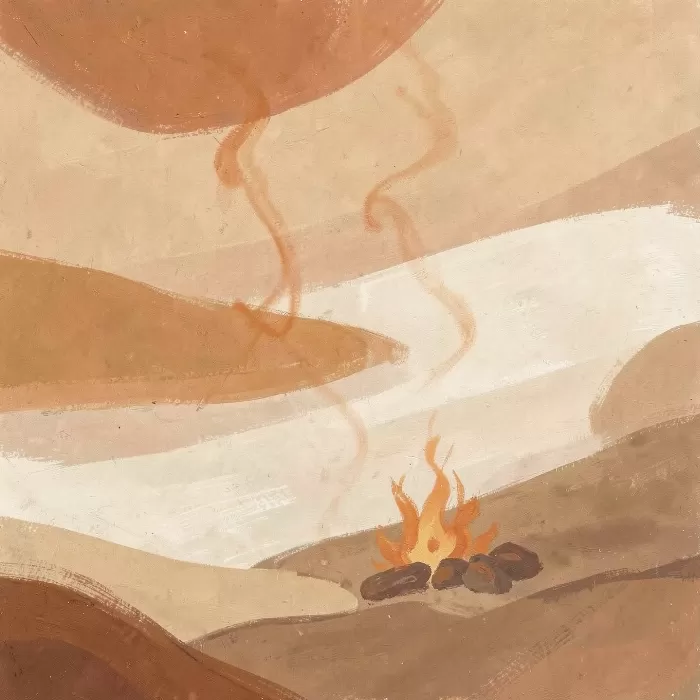 Terracotta Campfire