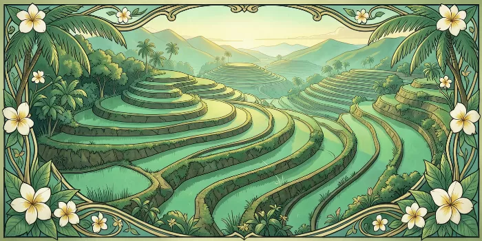 Frangipani Borders