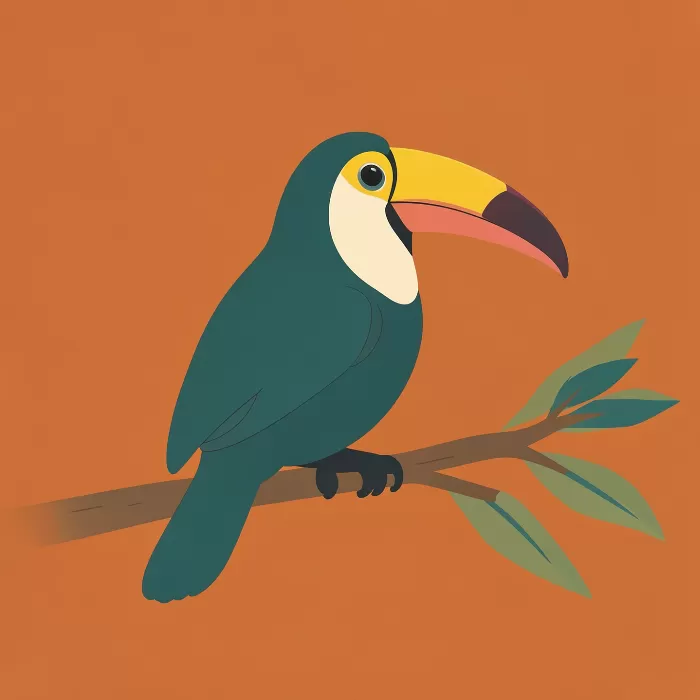 Toucan Burnt Orange