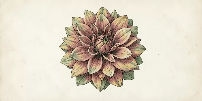 Rose Dahlia