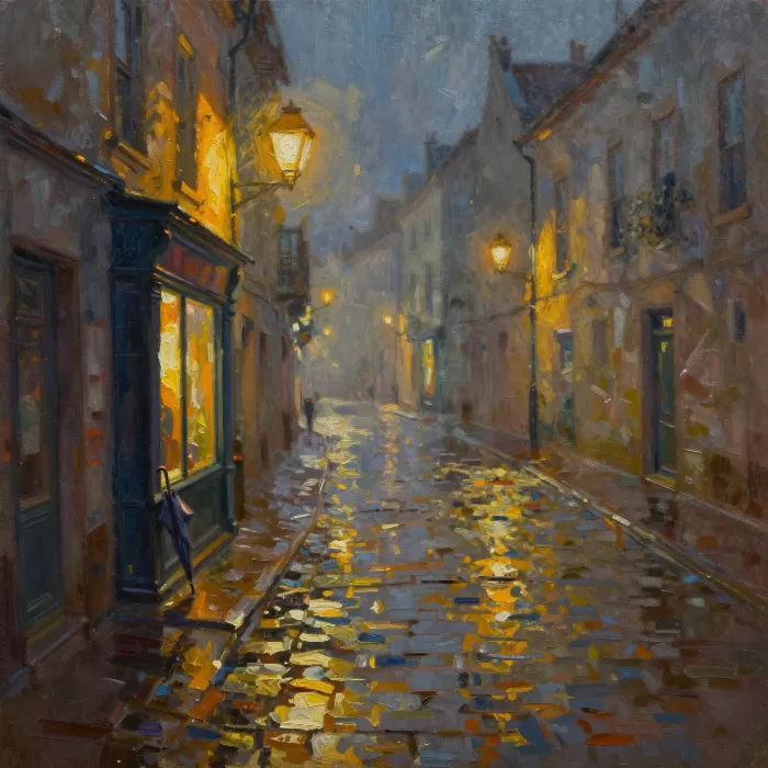 Rainy Cobbles