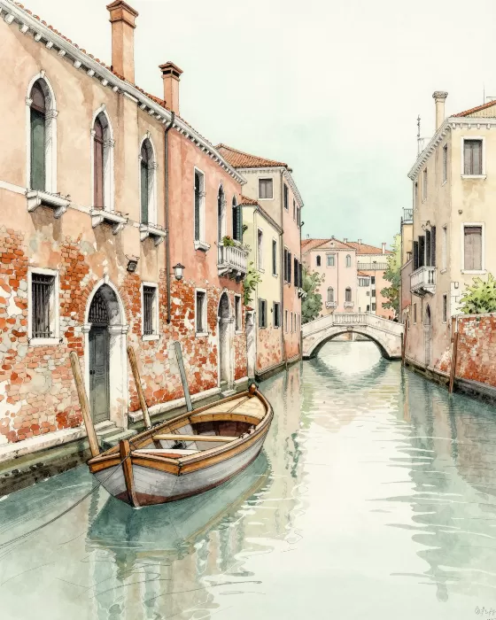 Moored Venice