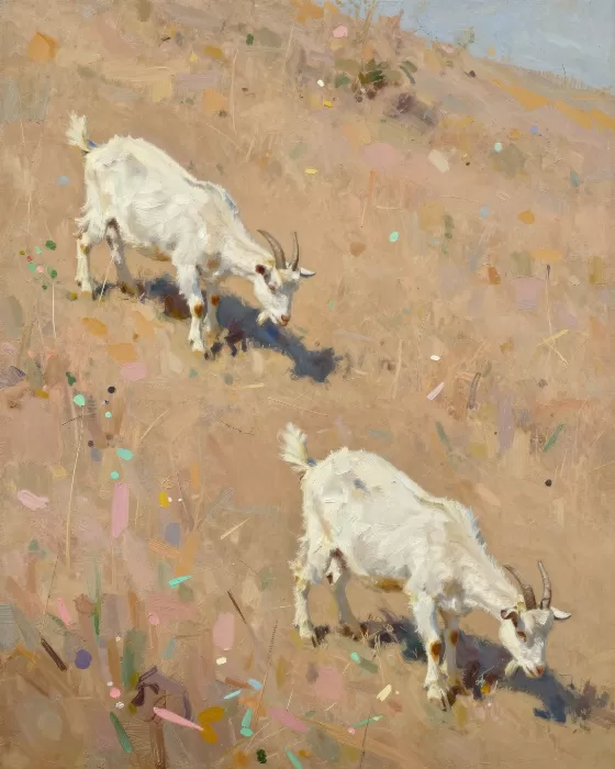 Sunlit Grazers
