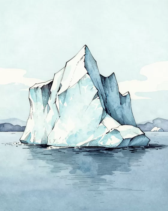 Ink Iceberg
