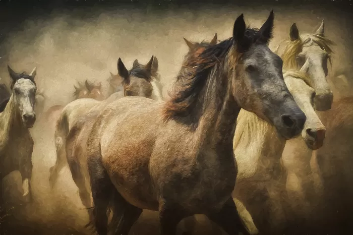 herd of horses