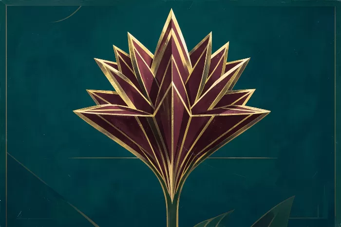 Gilded Dahlia