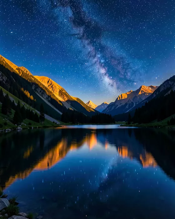 Mountain Nightfall