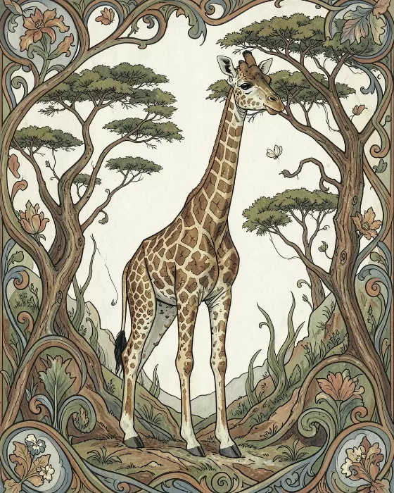 Olive Giraffe