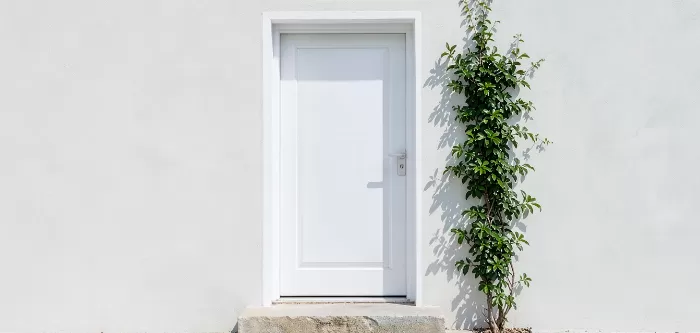 White Doorway