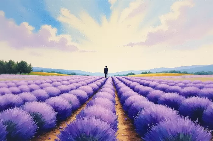 Lavender Walk II