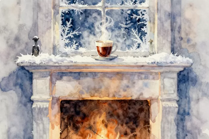 Frosted Hearth