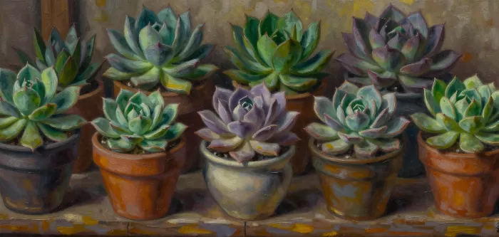 Succulent Shelf