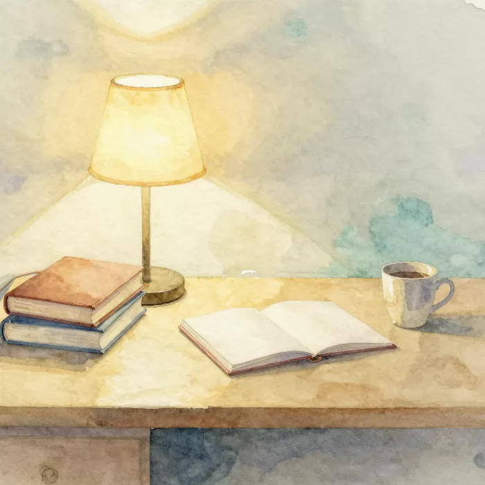 Lamplight Desk