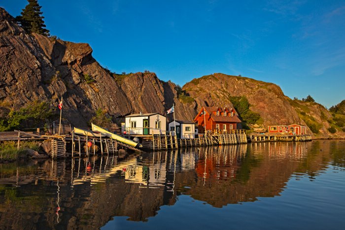 Quidi Vidi Golden Hour - Newfoundland art print