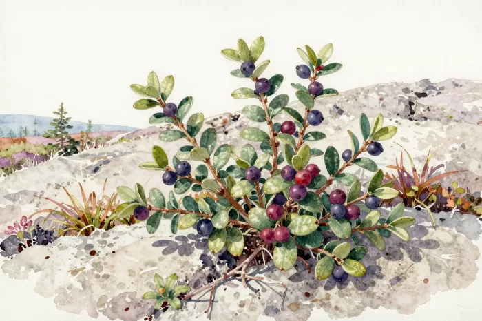 Crowberry Cluster