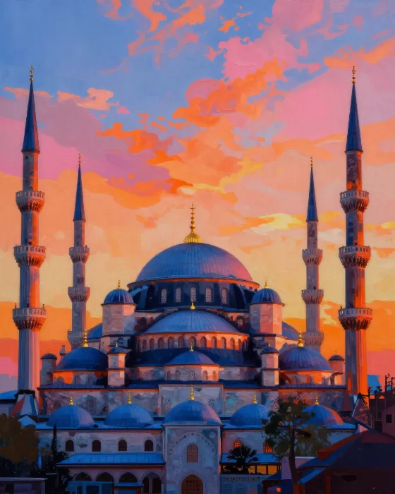 Dusk Minarets