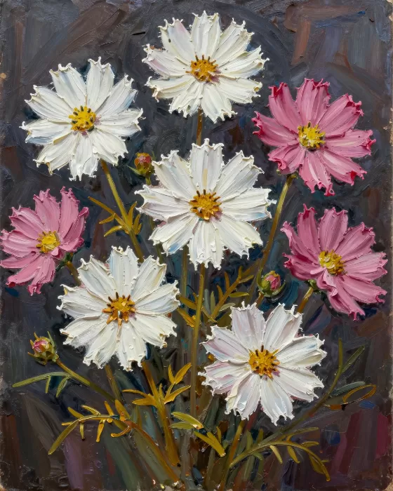 Cosmos Impasto