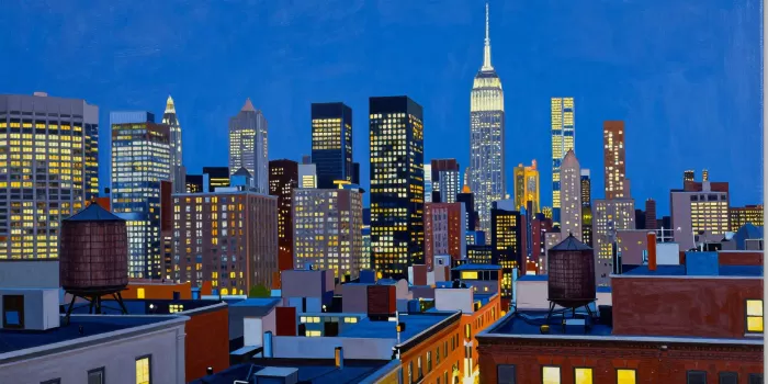 Rooftop Dusk