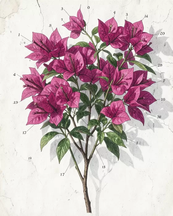 Botanical Bougainvillea
