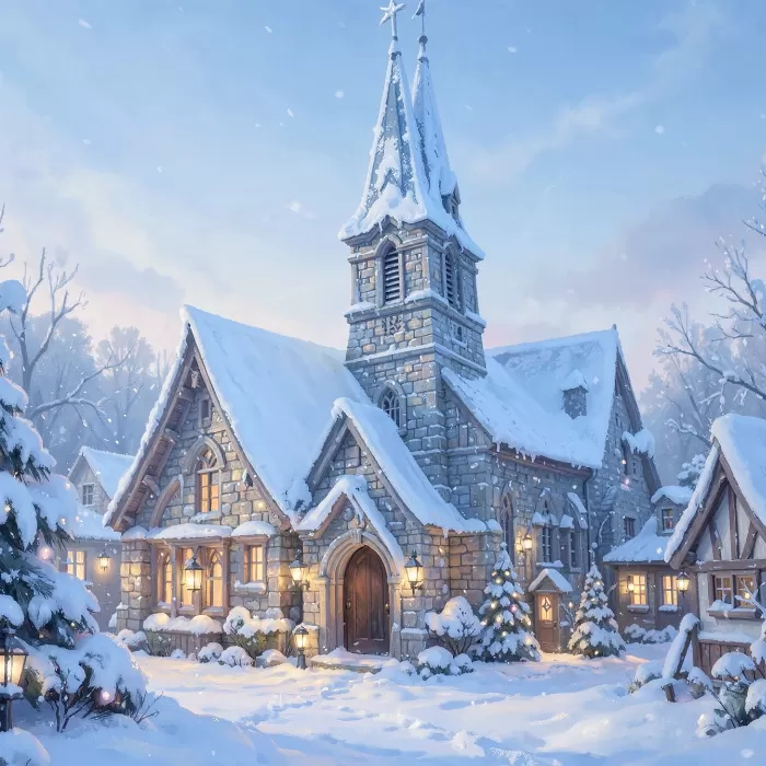 Frosted Steeple