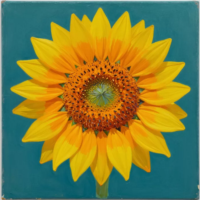 Teal Sun