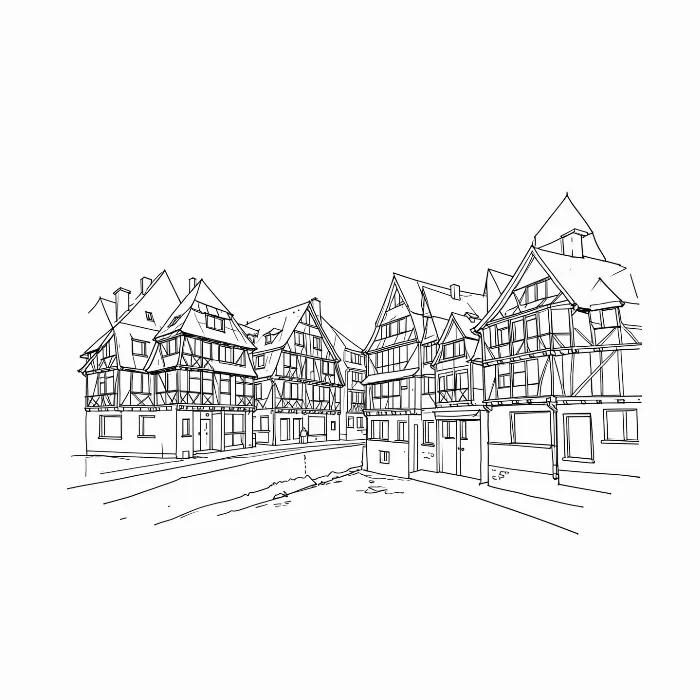 Alsatian Houses