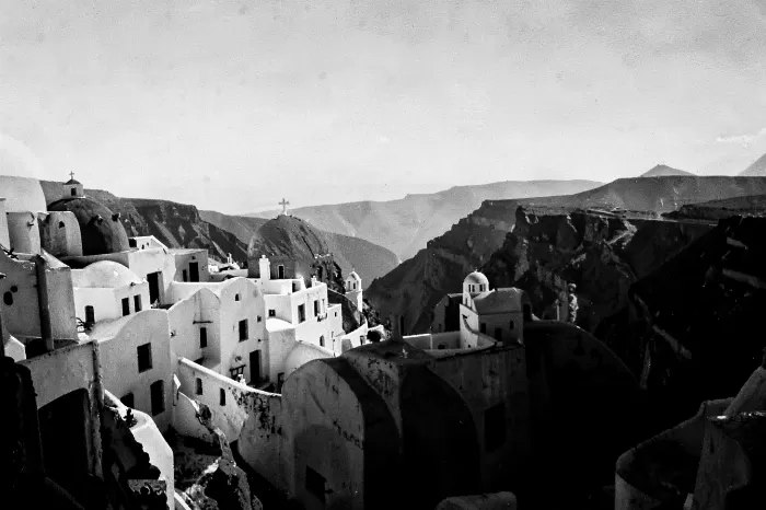 Santorini Silhouettes