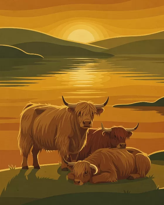 Highland Sunset
