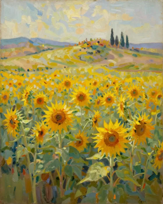 Tuscan Sunflowers