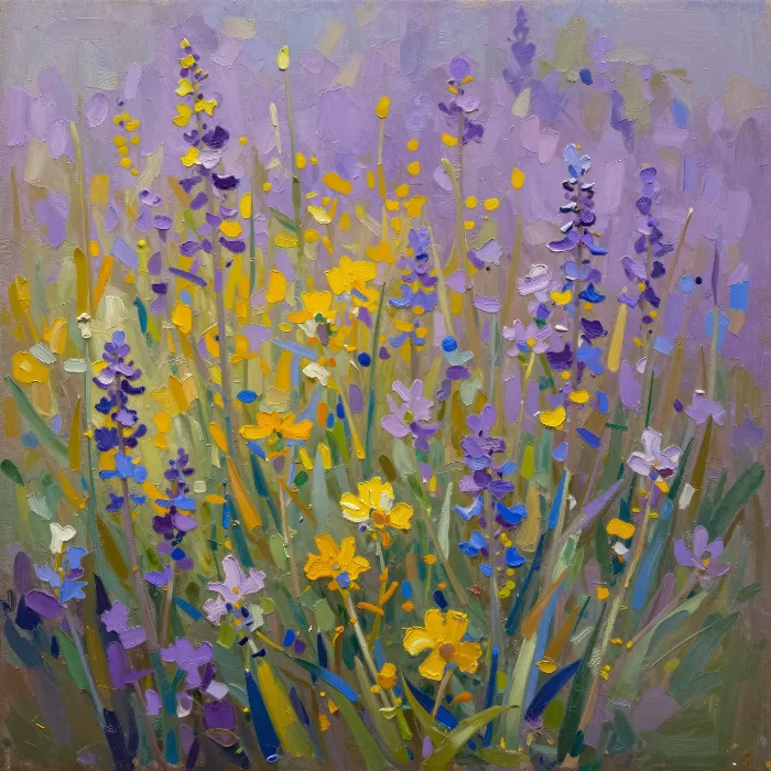 Wildflower Impasto