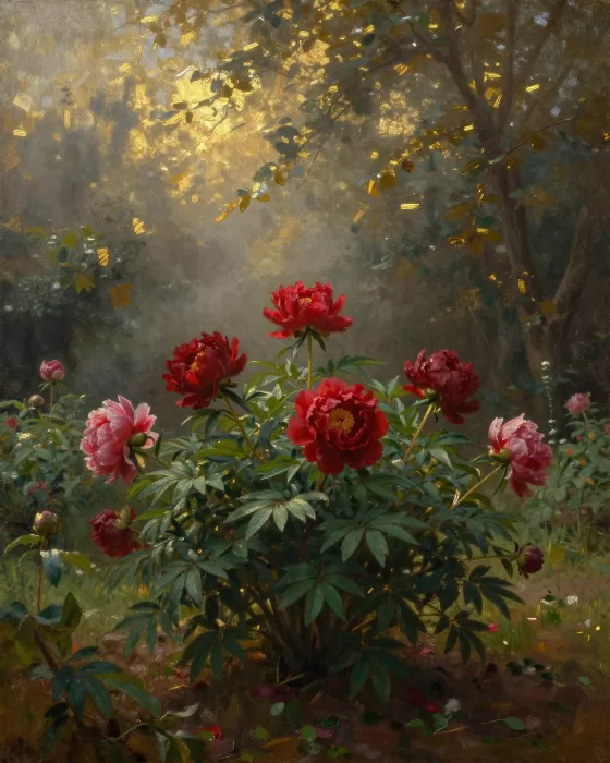 Garden Peonies