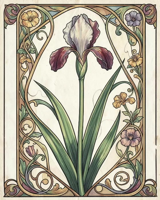 Gilded Iris