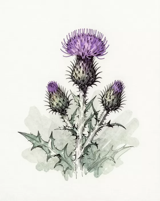 Ink Thistle