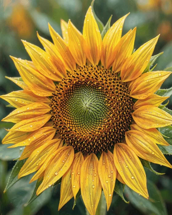 Sunflower Dew
